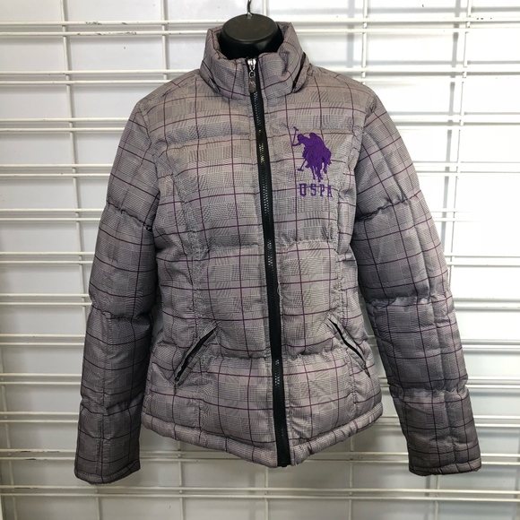 us polo puffer jacket